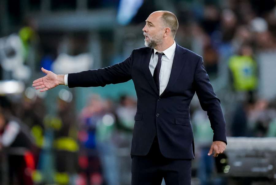Igor Tudor durante Roma-Juventus