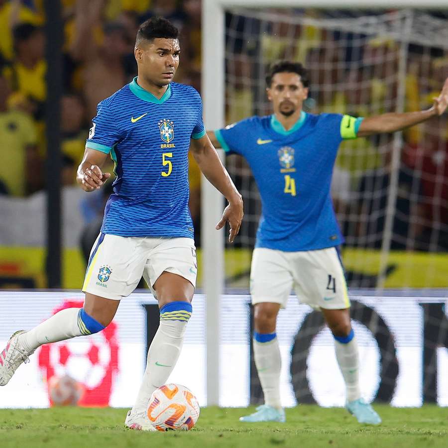 Casemiro em Equador 0x0 Brasil Casemiro em Equador 0x0 Brasil