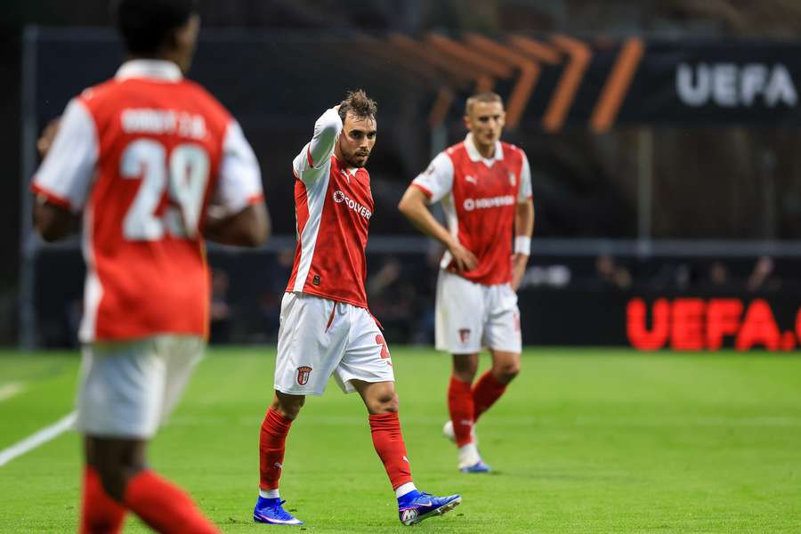 Ricardo Horta saiu lesionado na primeira mão
