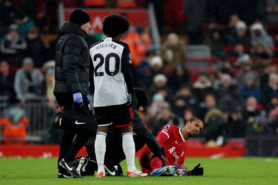 Joel Matip could be out of action for a while 