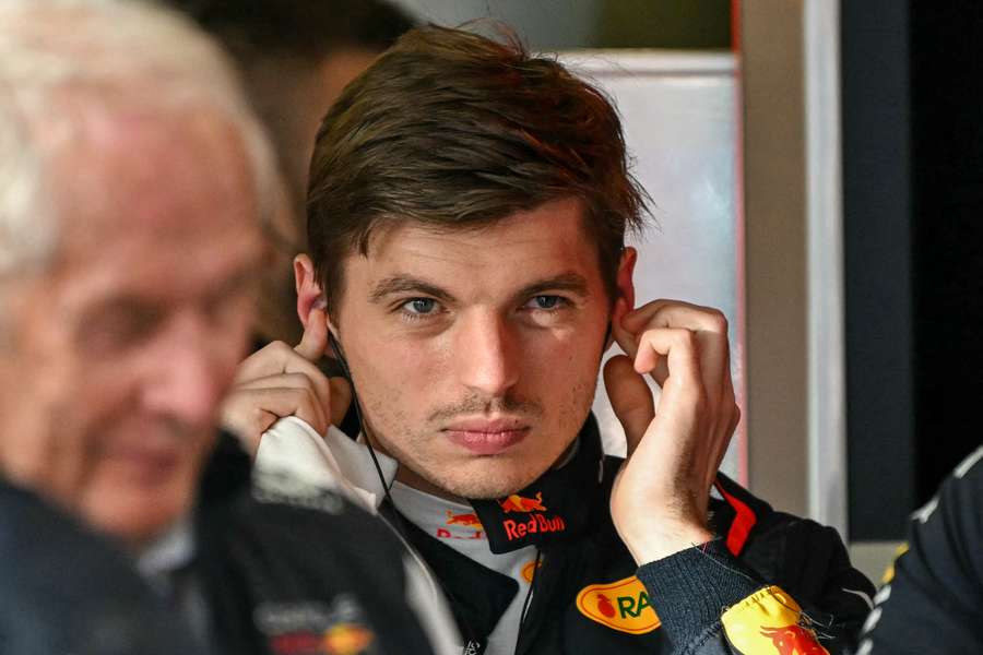 Red Bull's Max Verstappen struggled in second practice