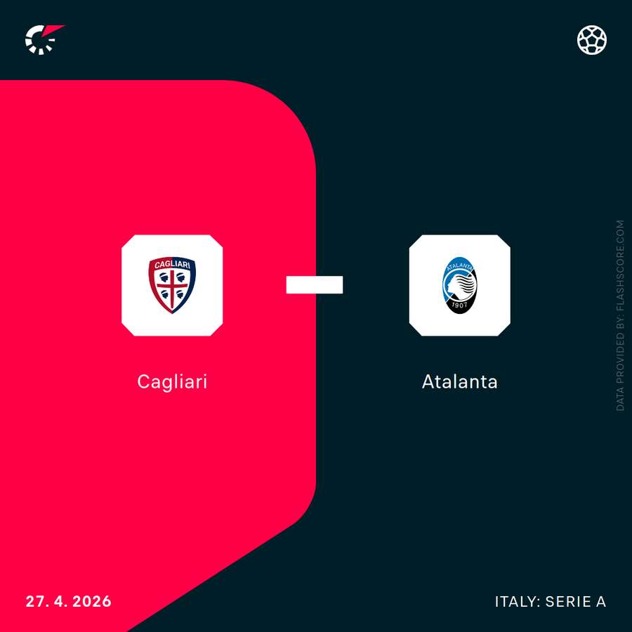 Il match tra Cagliari e Atalanta