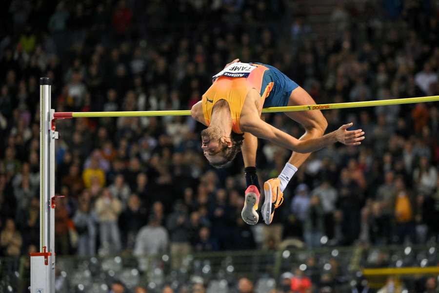 Gianmarco Tamberi all'ultima Diamond League