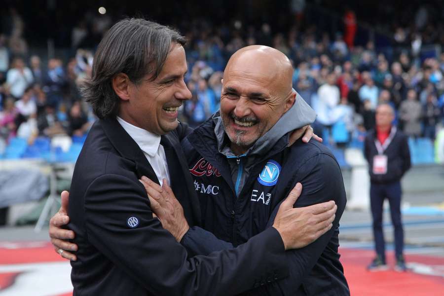 Simone Inzaghi e Luciano Spalletti