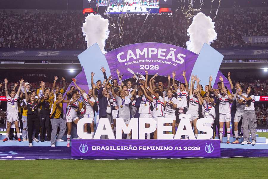 O tricolor paulista está na corrida para ser o maior de 2026 depois de conquistar o Brasileirão após 29 anos de jejum