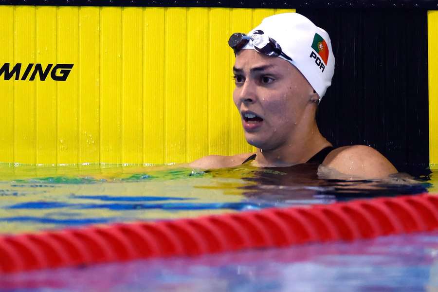 Susana Veiga nadou os 400 livres em 4.54,12 minutos nas eliminatórias Susana Veiga nadou os 400 livres em 4.54,12 minutos nas eliminatórias