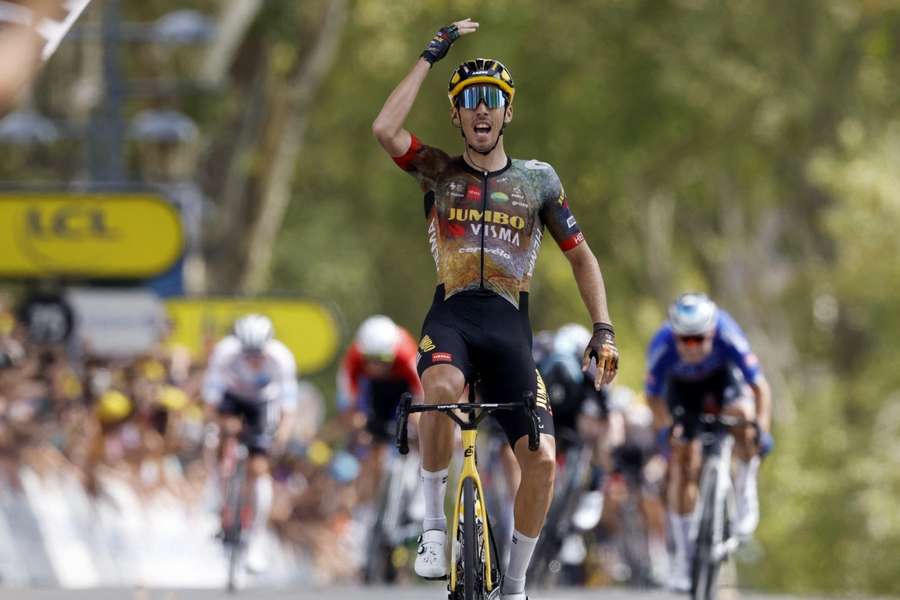 O první francouzské vítězství na letošní Tour de France se postaral Laporte