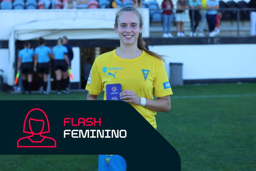 Sarah Brasero em destaque ao serviço do Estoril