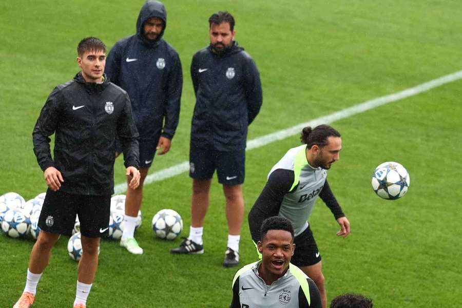 Fresneda falhou treino do Sporting