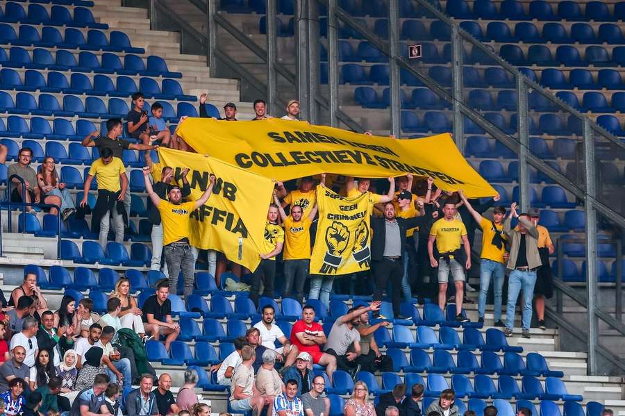 Fans van NAC Breda kunnen vanavond gewoon weer op de thuisvakken plaatsnemen