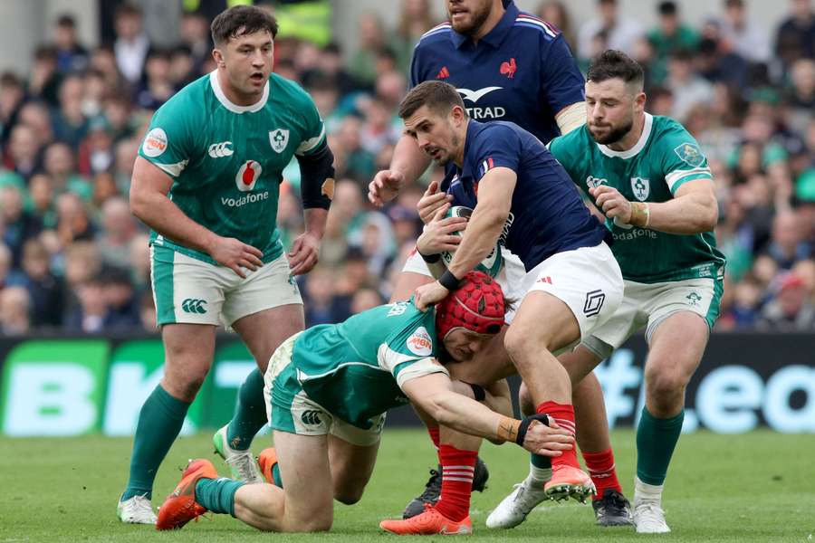 La France a battu l'Irlande ce samedi.
