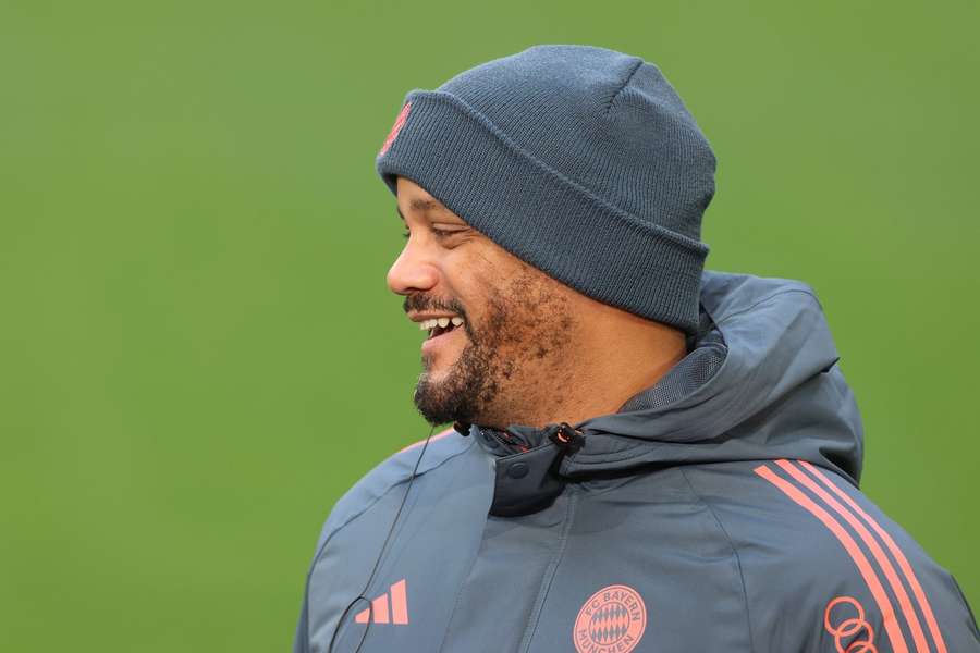 Trenér Bayernu Mnichov Vincent Kompany Trenér Bayernu Mnichov Vincent Kompany