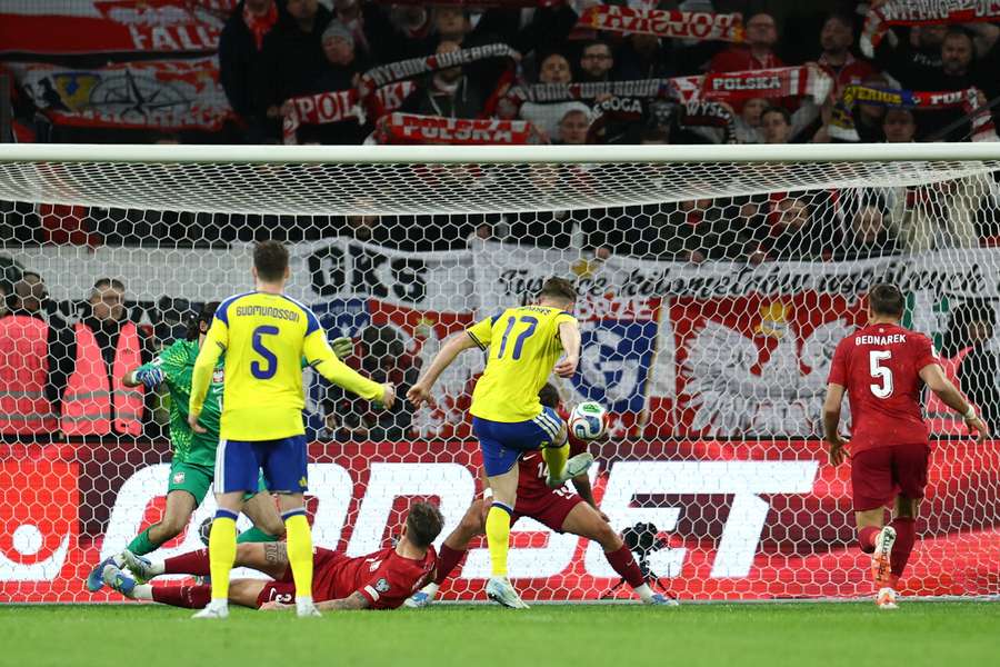 Gyökeres marcou quatro golos na fase de play-off