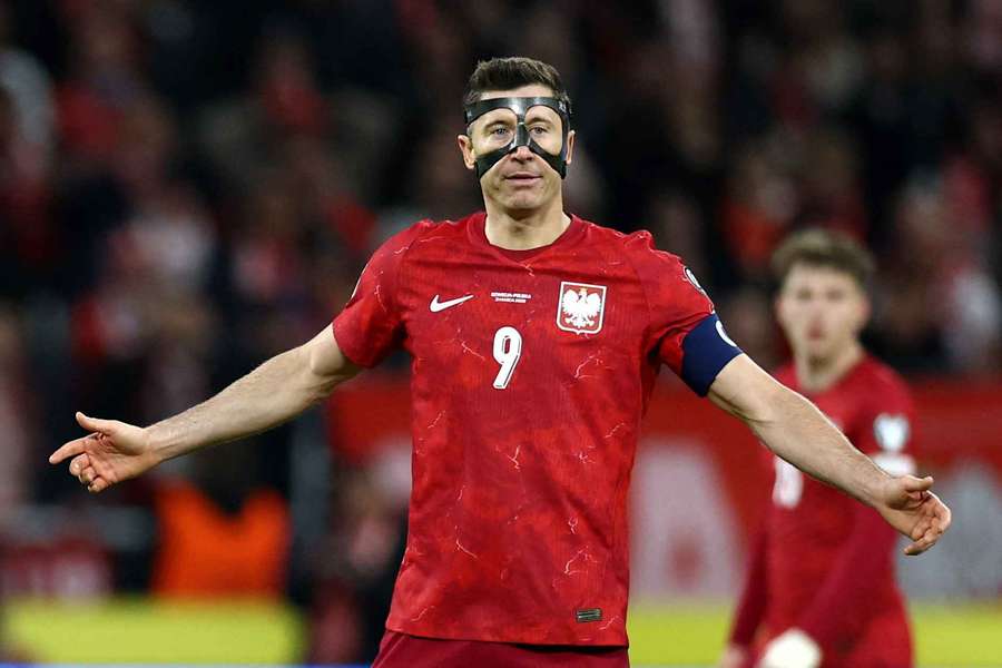 Poland's Robert Lewandowski
