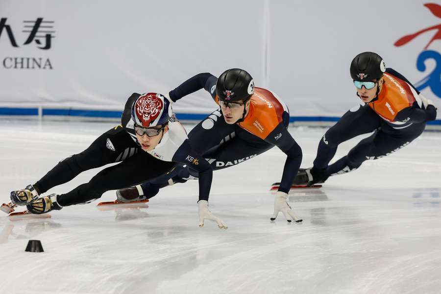 Het shorttrack team