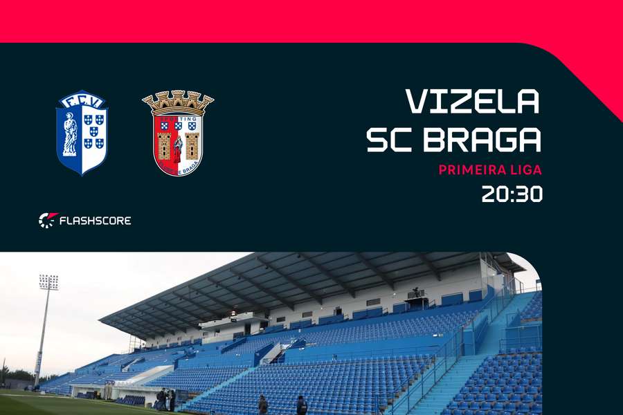 O SC Braga desloca-se a Vizela