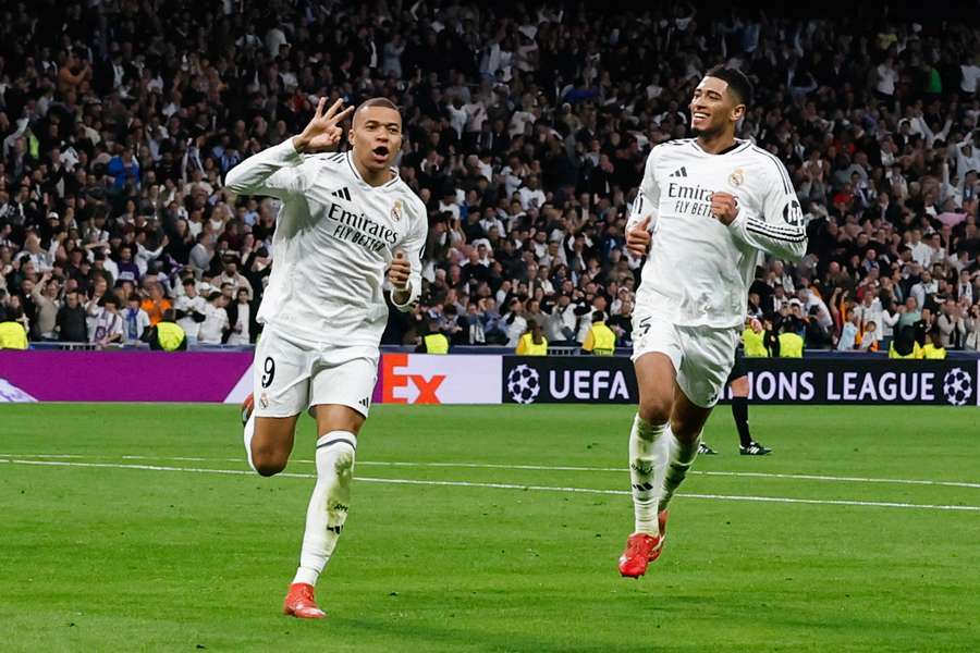 Kylian Mbappé a vu triple
