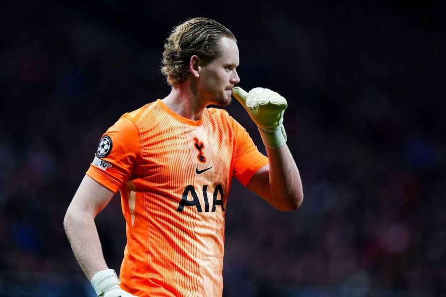 Brankář londýnského Tottenhamu Antonín Kinský