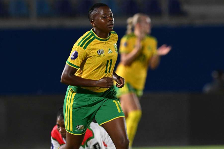 Thembi Kgatlana scored the winner for South Africa against Burkina Faso Thembi Kgatlana scored the winner for South Africa against Burkina Faso