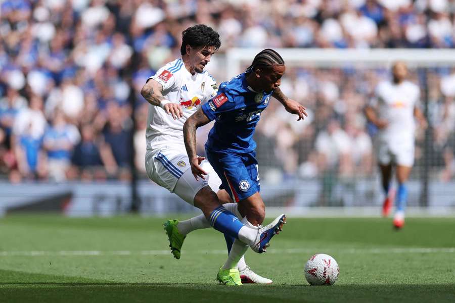 Joao Pedro in action for Chelsea Joao Pedro in action for Chelsea