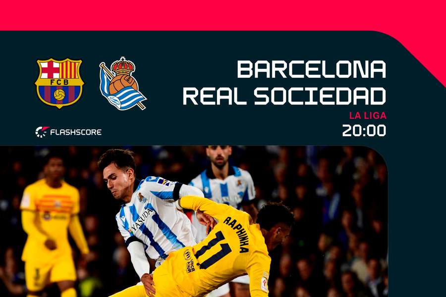Barcelona recebe Real Sociedad na 35.ª jornada da LaLiga