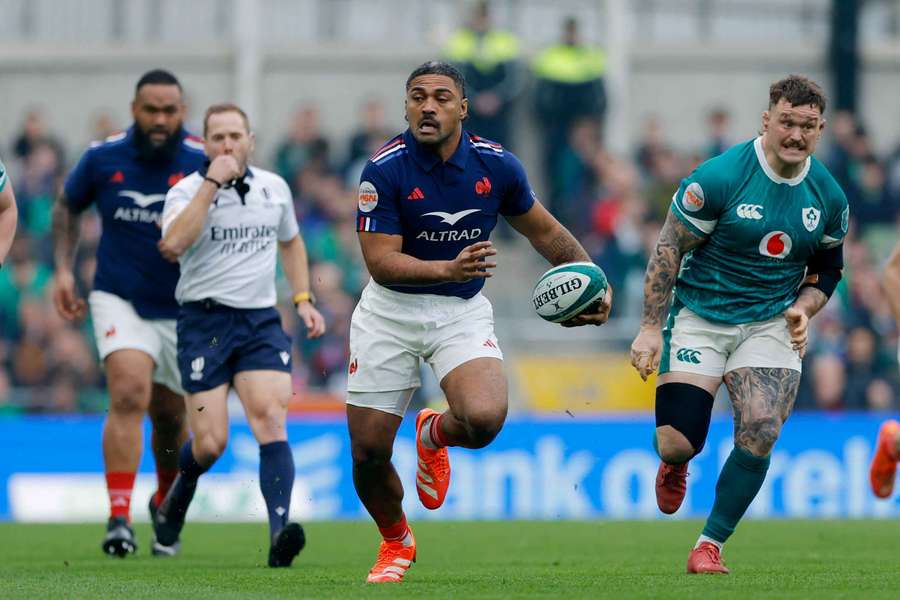 France's Peato Mauvaka in action against Ireland