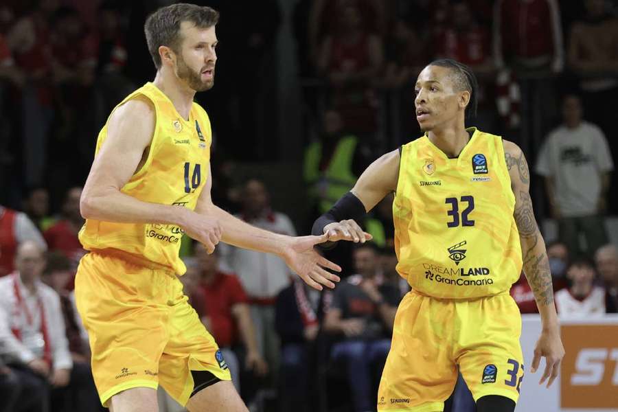Thomasson y Shurna, jugadores del Gran Canaria
