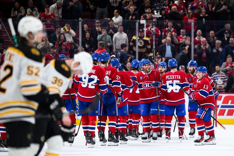 David Pastrňák asistoval v NHL u jediné branky hokejistů Bostonu při prohře 1:4 v Montrealu.