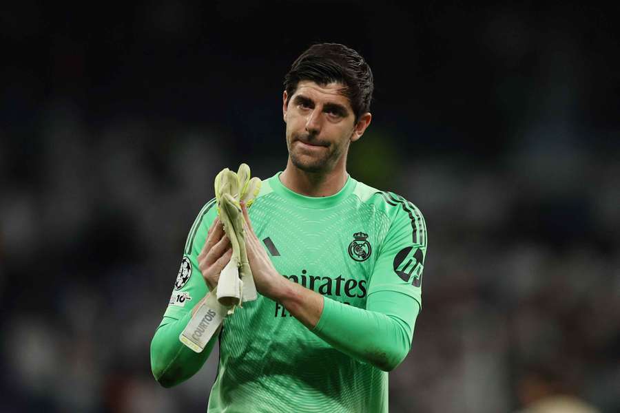 Courtois celebrou apuramento do Real Madrid para os oitavos da Liga dos Campeões