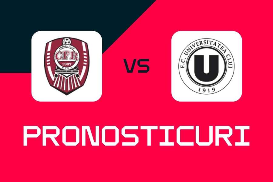 CFR Cluj - U Cluj - Pronosticuri, cele mai bune pariuri și cote Superliga
