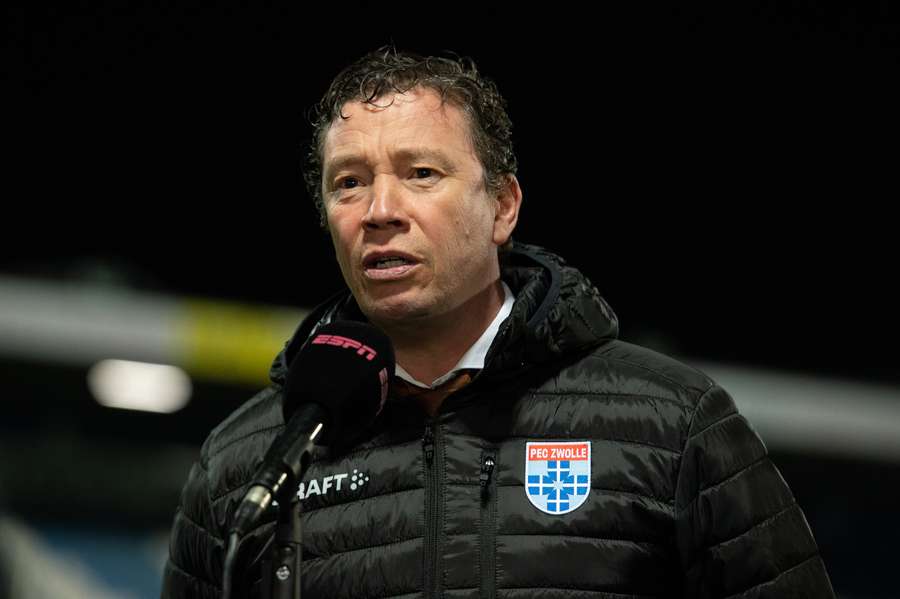Op 26 februari 2021 was Leeroy Echteld één wedstrijd hoofdtrainer bij PEC Zwolle