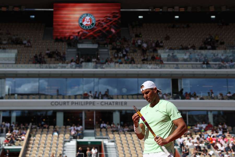 Nadal is back at Roland Garros