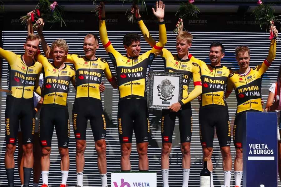 Jumbo-Visma gana la segunda etapa de la Vuelta a Burgos y Valter se pone líder