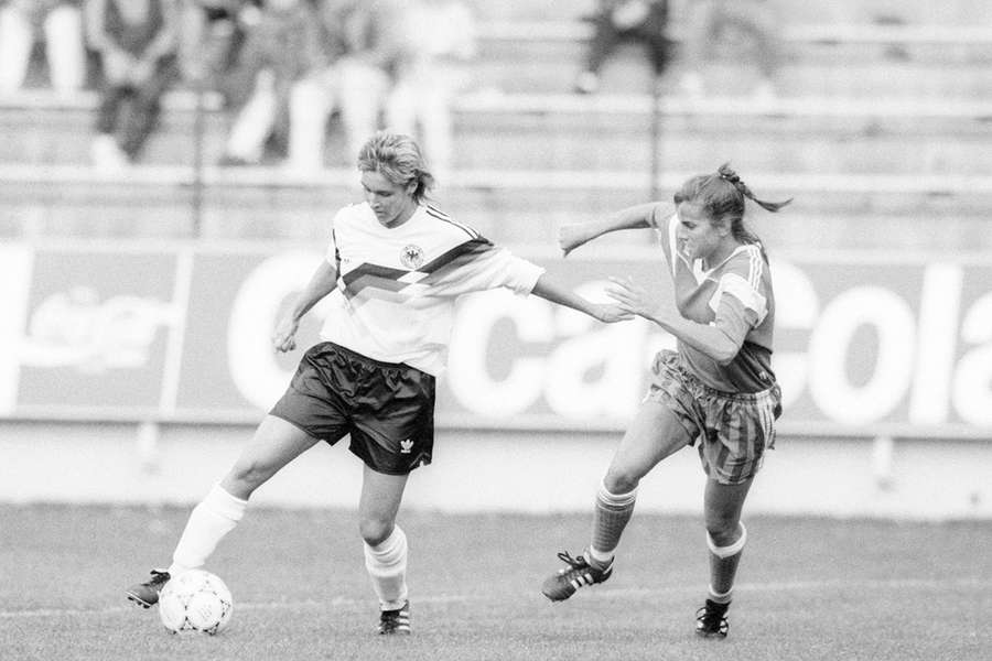 Voss-Tecklenburg im DFB-Dress