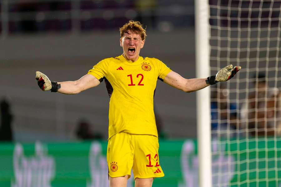 Mit zwei gehaltenen Elfmetern wurde Konstantin Heide zum Matchwinner gegen Argentinien.