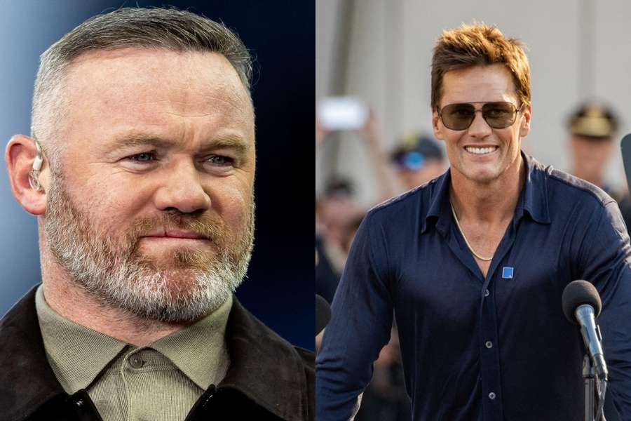 Wayne Rooney și Tom Brady