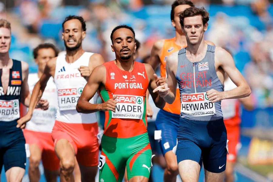 Isaac Nader terminou com uma marca de 3.39,54 minutos Isaac Nader terminou com uma marca de 3.39,54 minutos