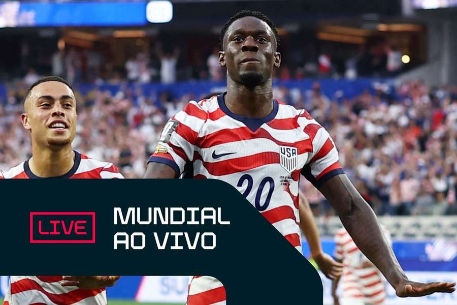 Balogun brilhou no primeiro tempo de EUA x Paraguai Balogun brilhou no primeiro tempo de EUA x Paraguai