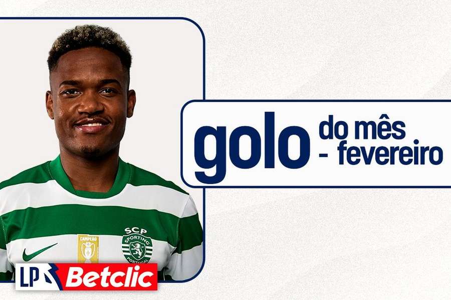 Geny Catamo, extremo do Sporting