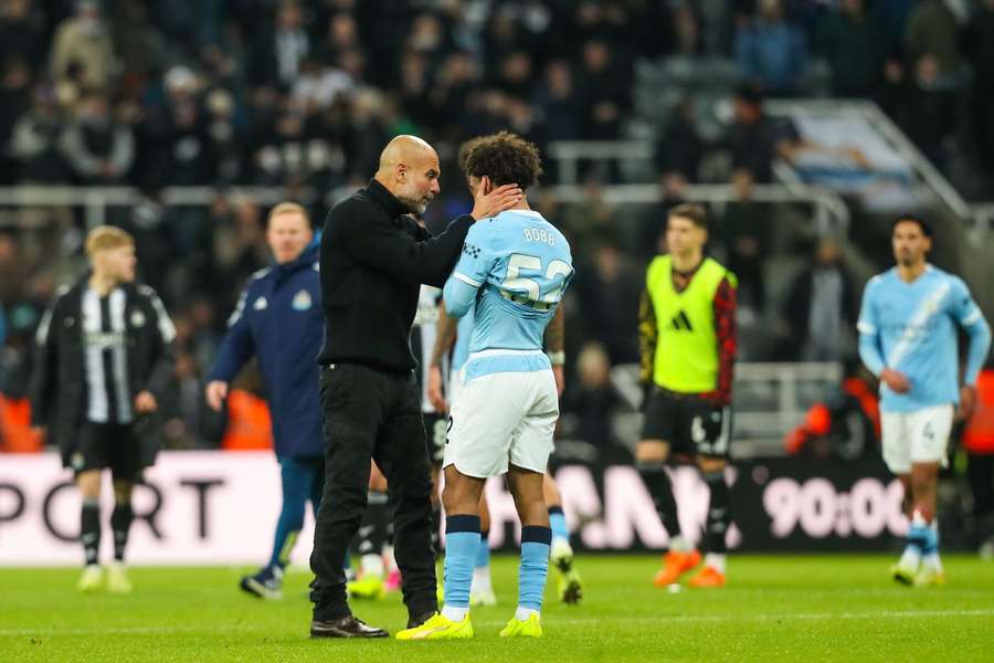 Guardiola insists Man City players "gave everything" in Newcastle defeat