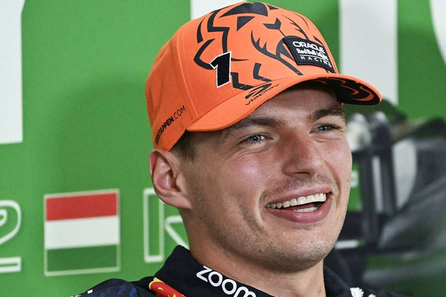 Verstappen en conférence de presse ce jeudi.