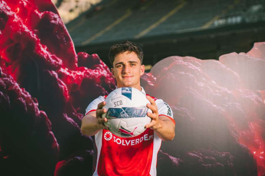 Pau Víctor, novo jogador do SC Braga
