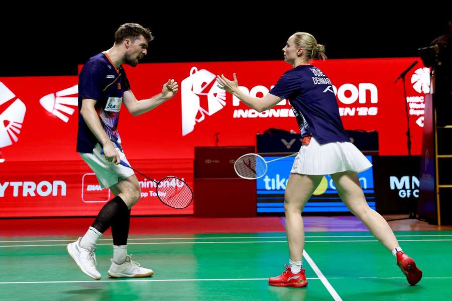 Mathias Christiansen and Alexandra Boje continued their bright form on Sunday Mathias Christiansen and Alexandra Boje continued their bright form on Sunday