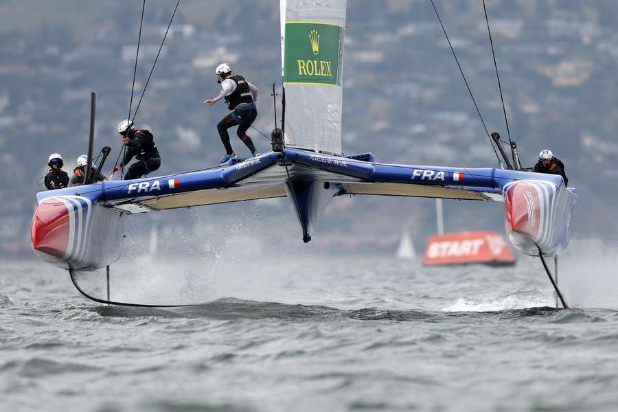 Le bateau français espère finir en beauté.