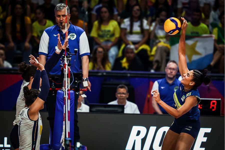 Brasil foi superado pela Itália no Maracanãzinho