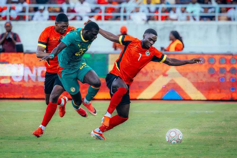Mozambique came from behind to earn a draw against Senegal