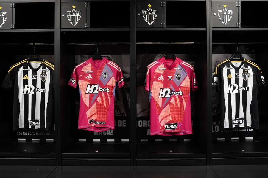 Camisa será usada por goleiros e goleiras do Galo