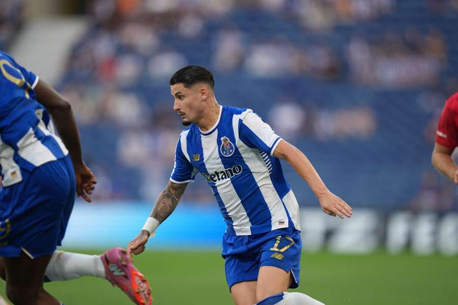 Borja Sainz, jugador del Oporto