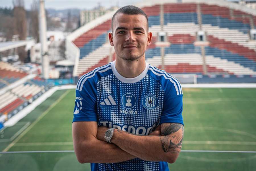 Václav Sejk je novou posilou Olomouce.