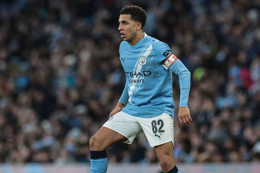 Lewis pleased with his two goals in Man City Cup thrashing of Exeter